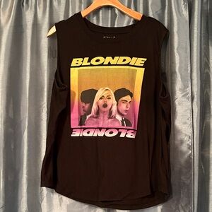 Graphic Black Muscle Tee